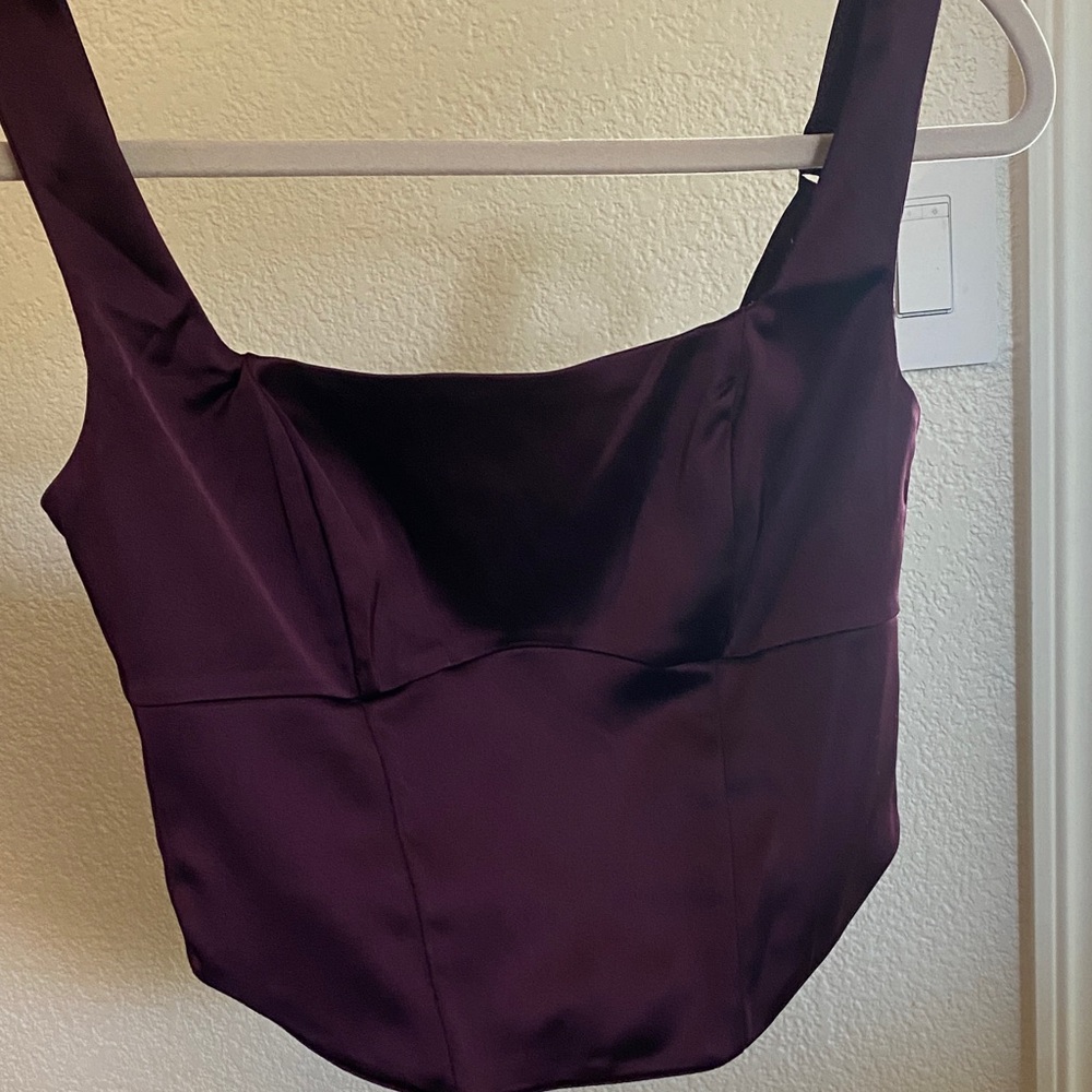 Abercrombie & Fitch Deep Purple Blouse